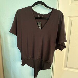 Express Women's Black Top (Size Small) NWT